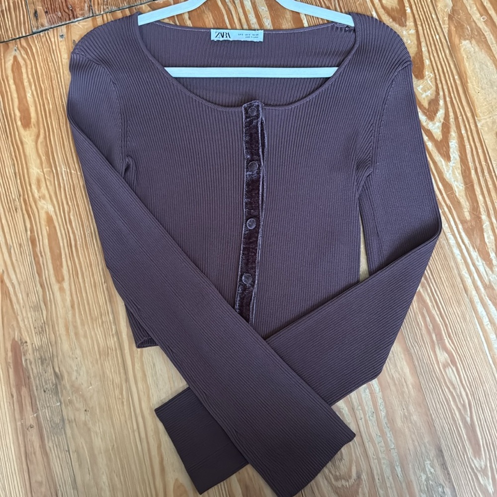 Zara Button Up knit Cardigan